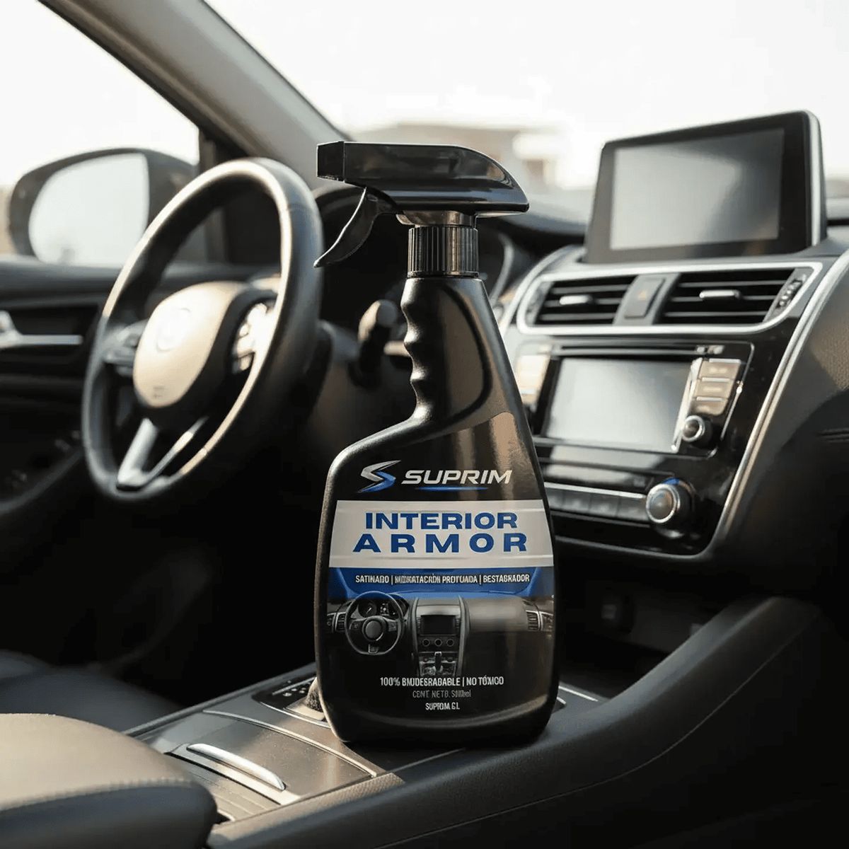 SUPRIM - Silicona Líquida para Autos y Camionetas - SUPRIM Interior Armor 500ml