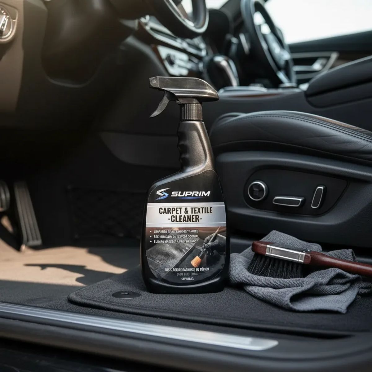 SUPRIM - Limpiador De Tapices Para Autos - Suprim Carpet y Textile Cleaner 500ml