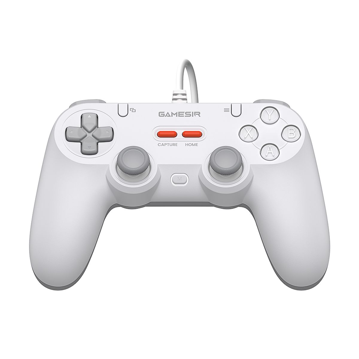 GAMESIR - Control con cable GameSir Tegenaria Lite T3 Lite Joysticks para PC, Switch y iOS - Blanco
