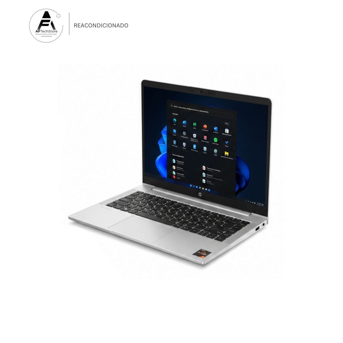 HP - Notebook HP 445 G8 Ryzen 5 5th 16GB 256GB AMD Vega 2GB– Edición Exclusiva Cyber –Win Office– Rea