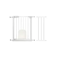 LUBABYCAS - Puerta Seguridad Bebé Con Puertita De Mascota Door 77-102cm