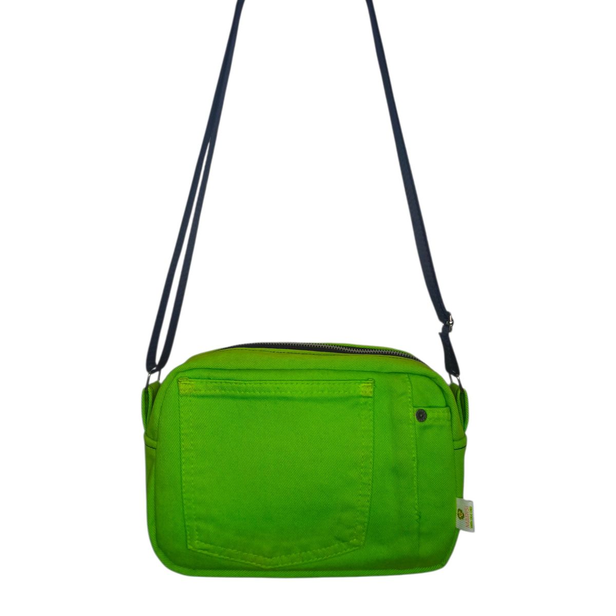 GENERICO - Cartera Bandolera MARISI denim verde lima