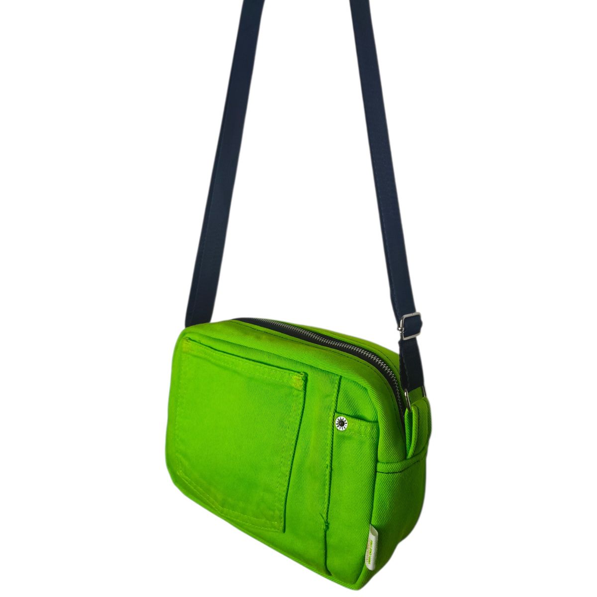 GENERICO - Cartera Bandolera MARISI denim verde lima
