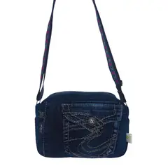 MARISI - Cartera Bandolera denim azul
