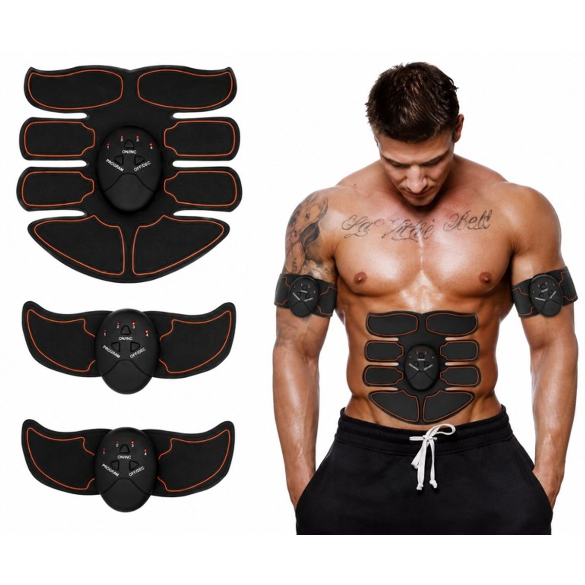 MOVI - ELECTROESTIMULADOR MUSCULAR 3 EN 1