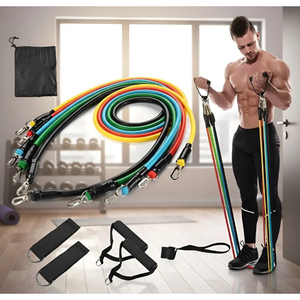 MOVI - Set de Bandas Elásticas de Ejercicio