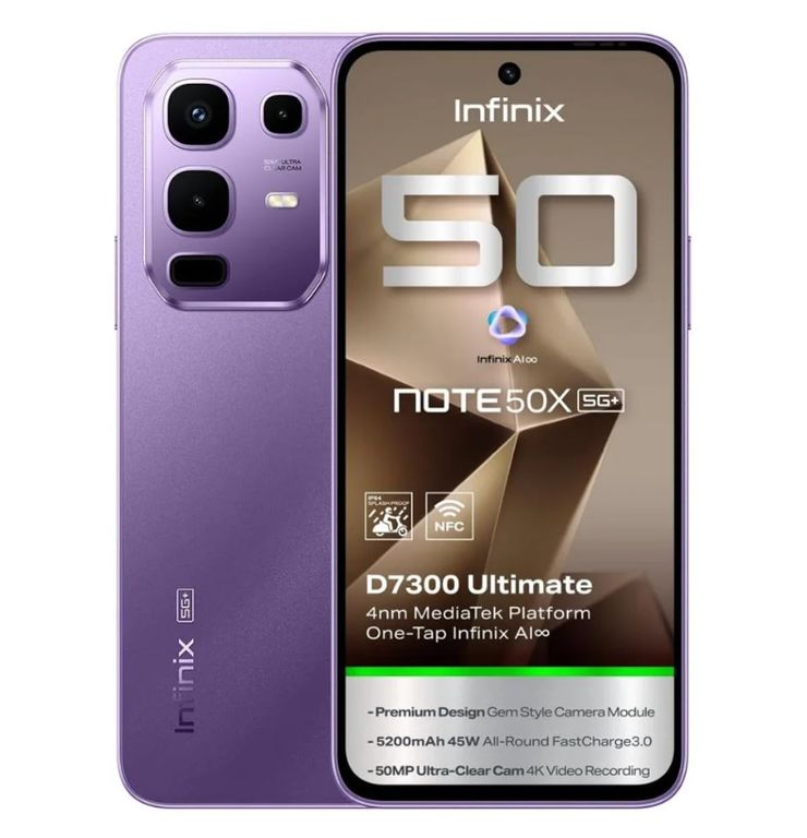 Note 50X 5G 256GB - Purple