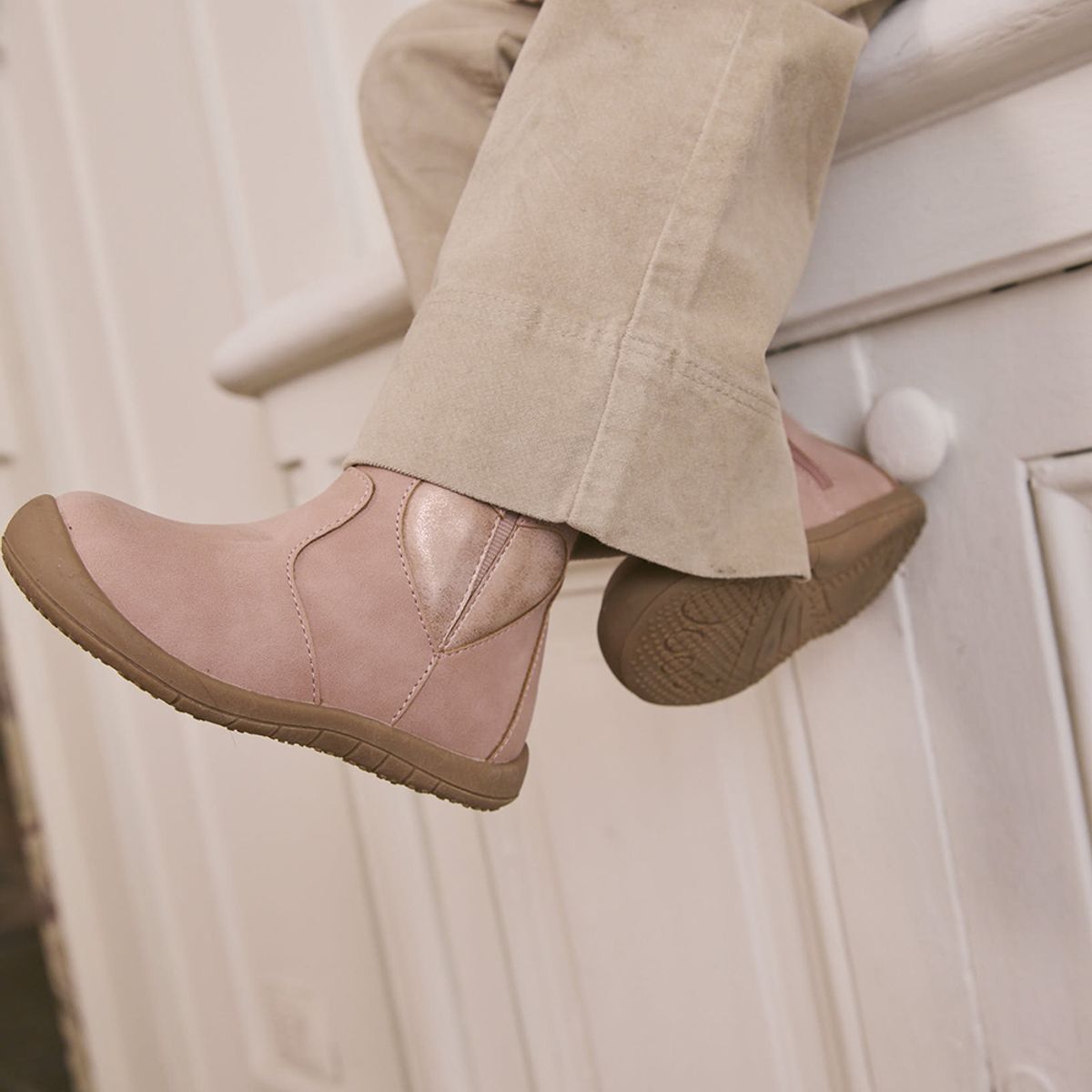 COLLOKY - Botin Rosa Bebé niña