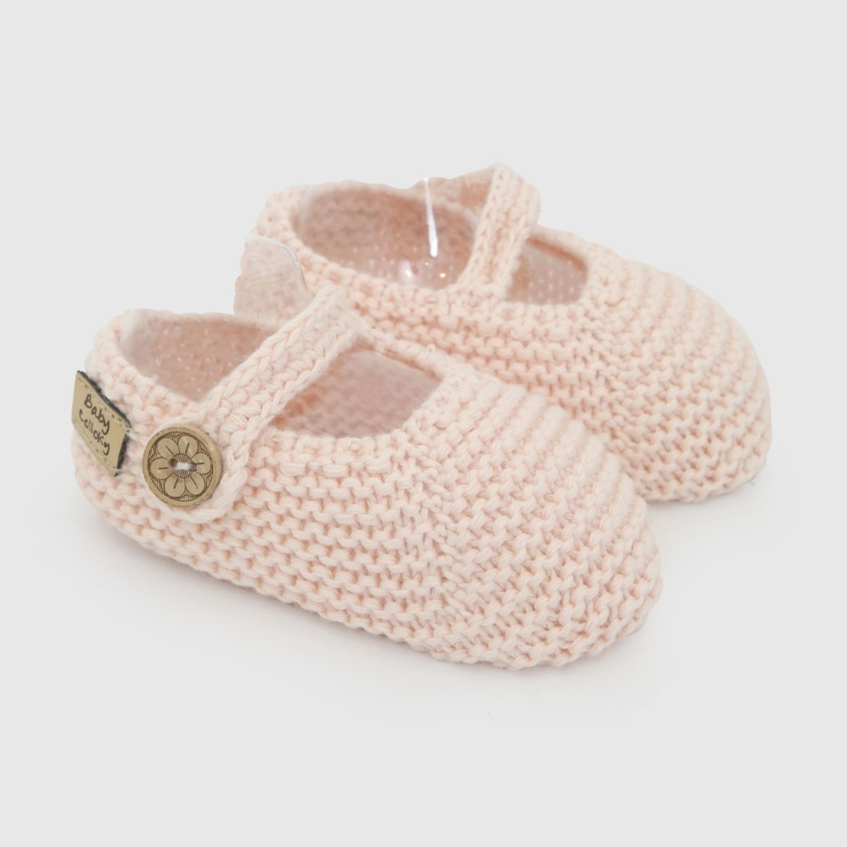 COLLOKY - Zapato tejido niña rosado 0/3m - 3/6m