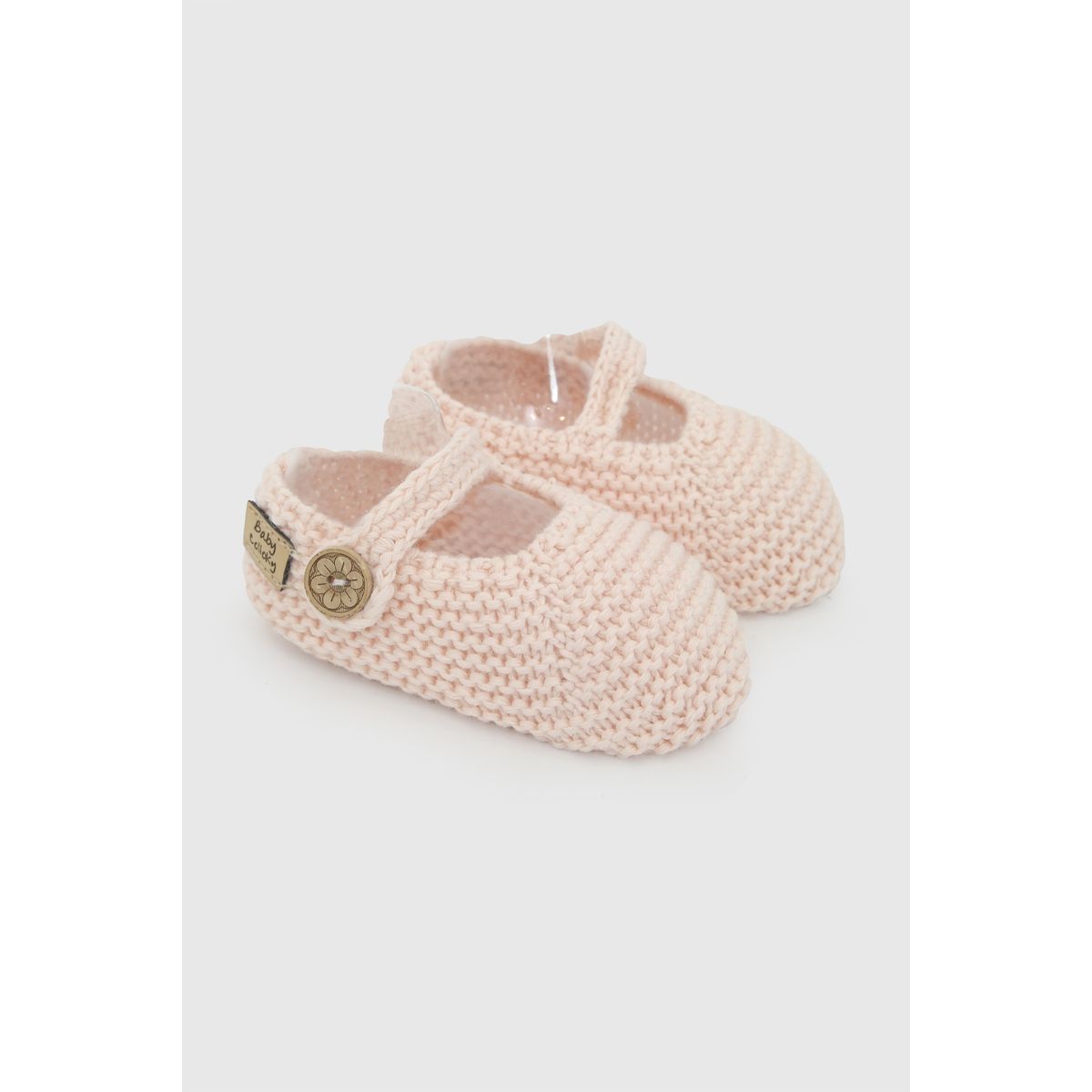 COLLOKY - Zapato tejido niña rosado 0/3m - 3/6m