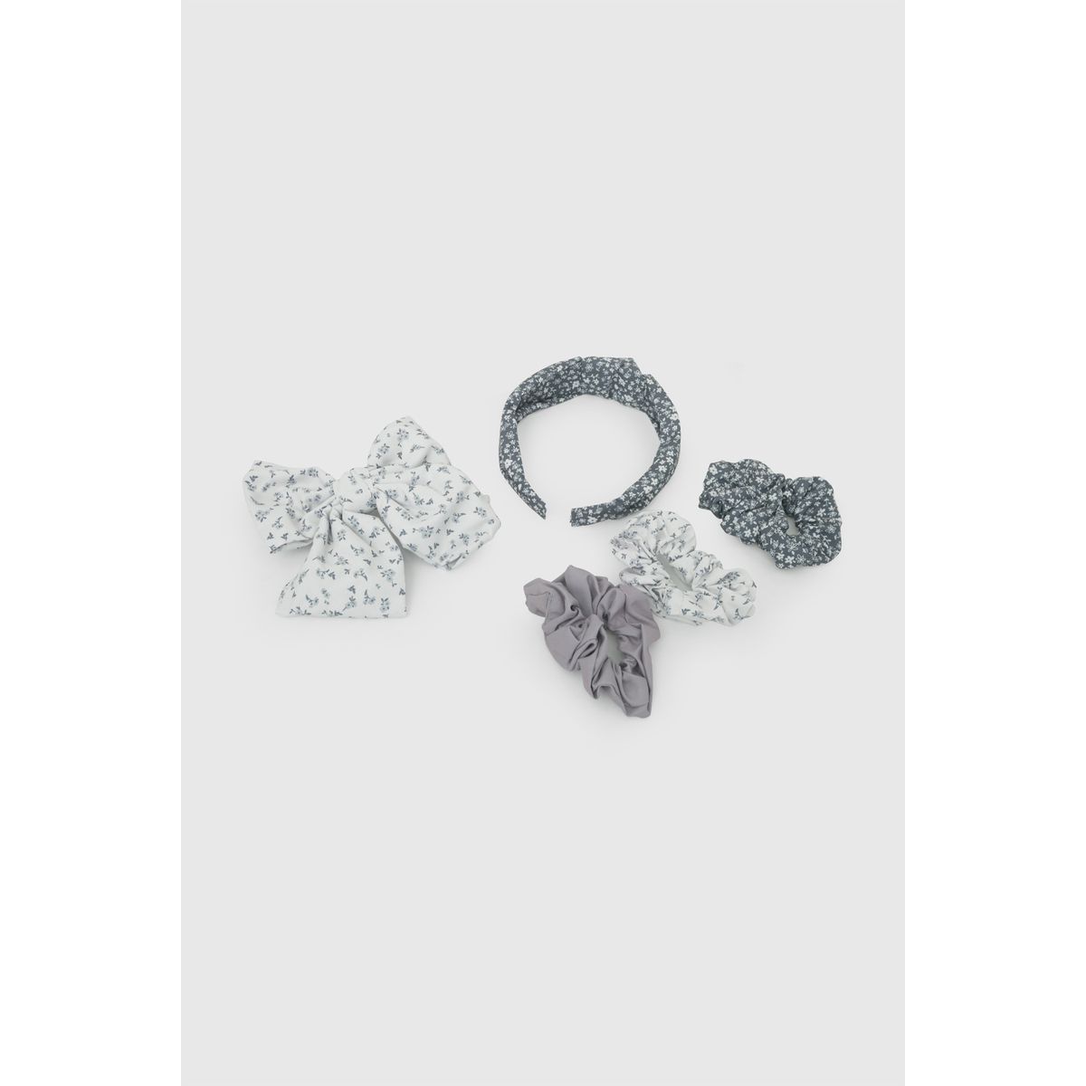 COLLOKY - Pack Accesorio Pelo Flores Azul Niña