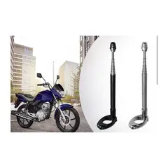 GENERICO - Antena de seguridad corta hilo para manillar de Motos Y Scooter