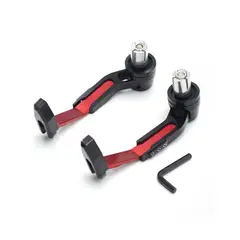 MOXI - Protector de manillar para motos y scooter rojo