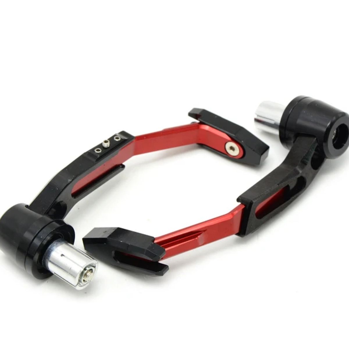 MOXI - Protector de manillar para motos y scooter rojo