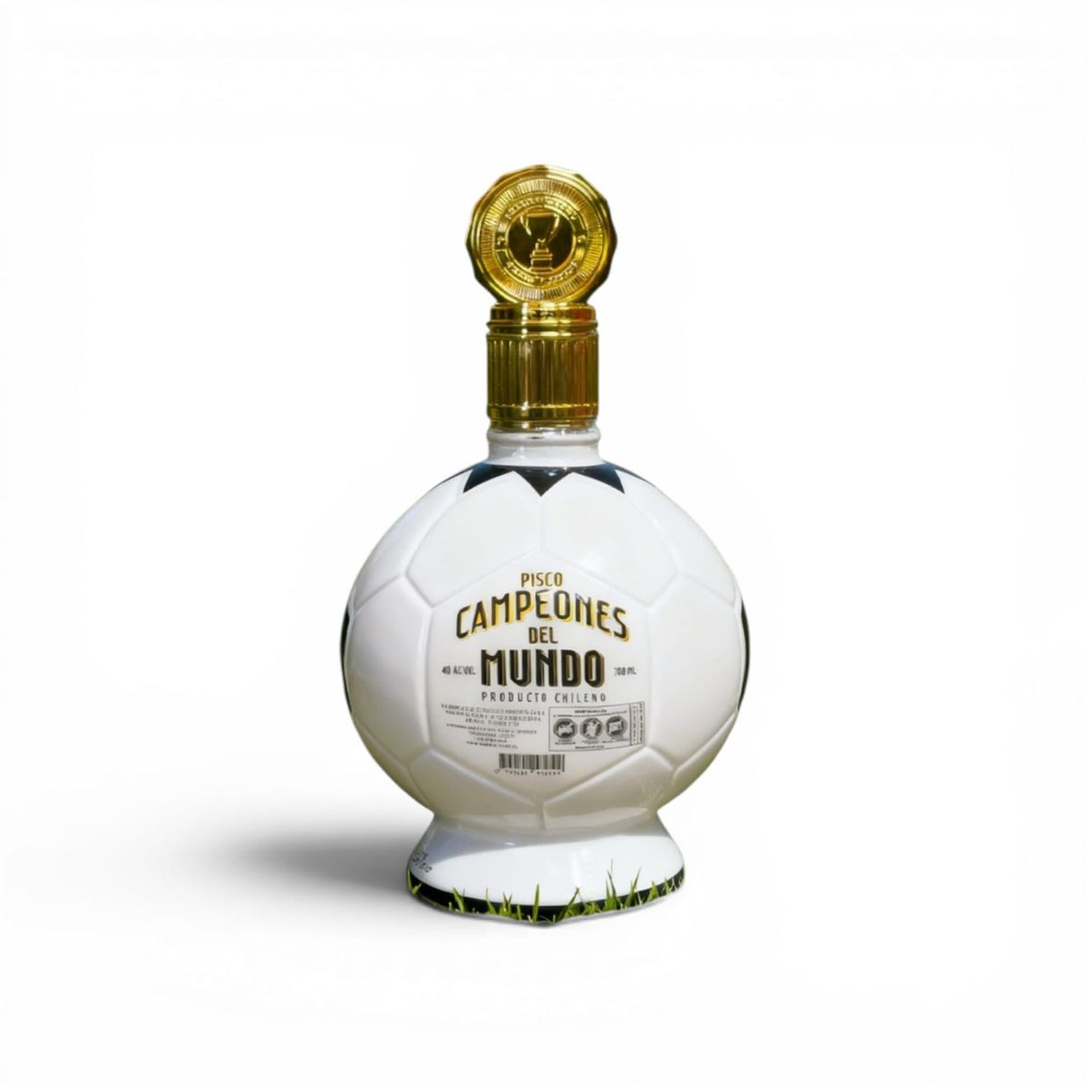 GENERICO - Pisco Chileno Campeones del Mundo 40˚ Transparente Doble destilado 700 ml