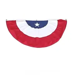GENERICO - Escarapela Tricolor Decorativa Bandera Chilena 60 x 120 cm
