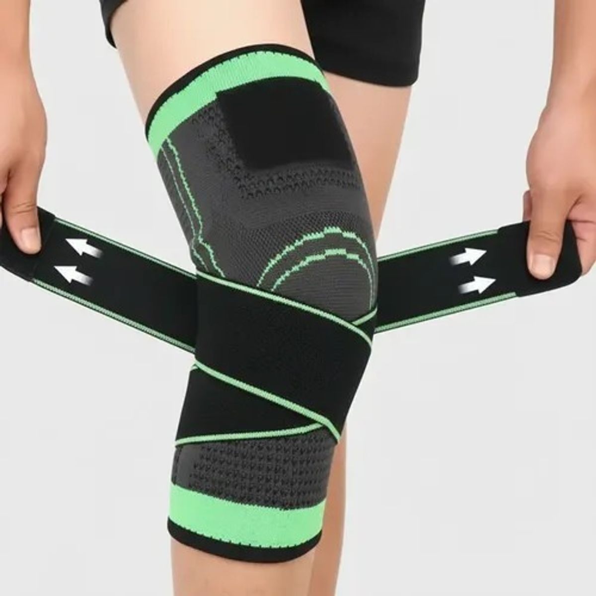 GENERICO - Pack 2 Soporte de Rodilla de Compresión Ajustable