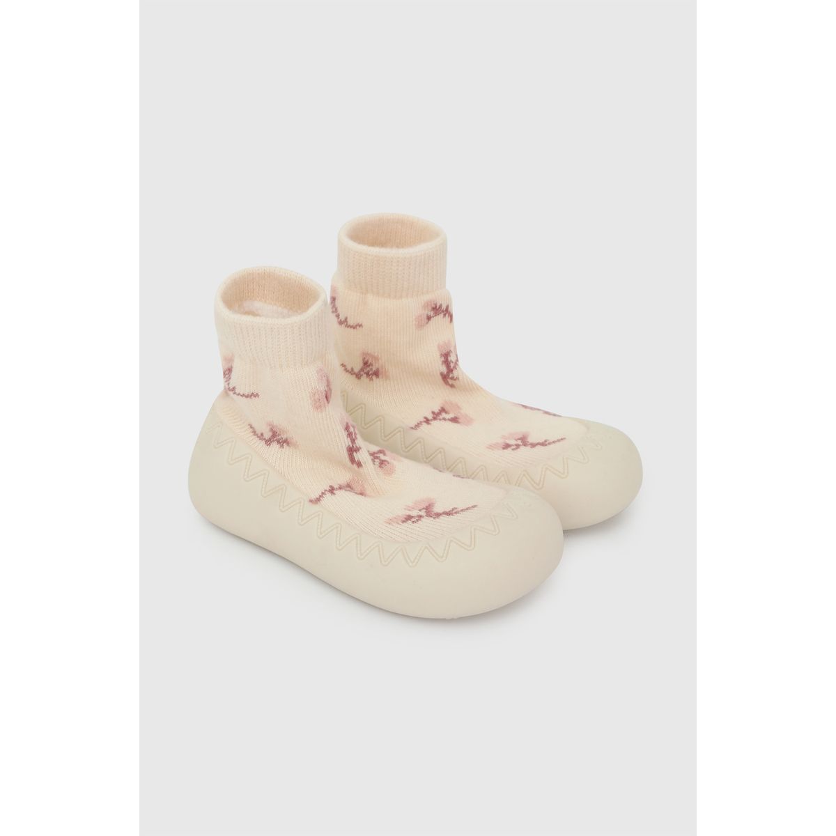 COLLOKY - Calcetin Antideslizante Beige Niña 0277