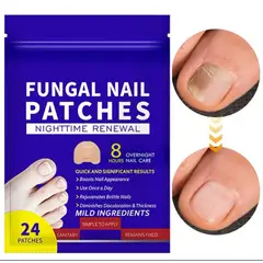 GENERICO - Parche Antibacteriano Hongos Uñas Onicomicosis 24 Unidades