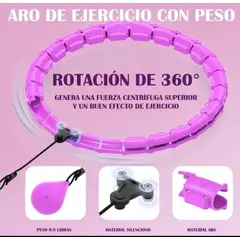 GENERICO - Aro Hula Hoop Fitness Reduce Cintura