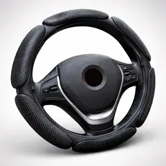 GENERICO - CUBRE VOLANTE UNIVERSAL ANTIDESLIZANTE 35-38 CM - MÁXIMO CONFORT Y CONTROL AL CONDUCIR
