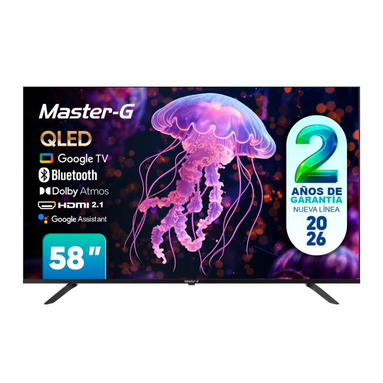 Smart TV QLED 58" Google TV 4K Bluetooth MGGK58UFQ5