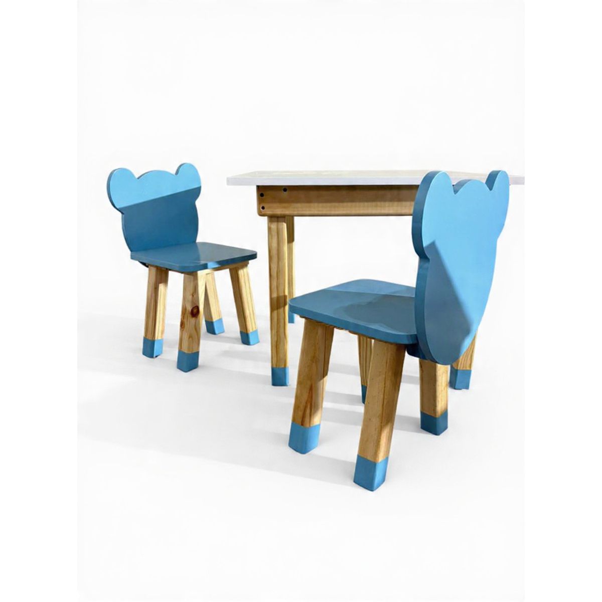 GENERICO - Set de 2 sillas y mesa para niños