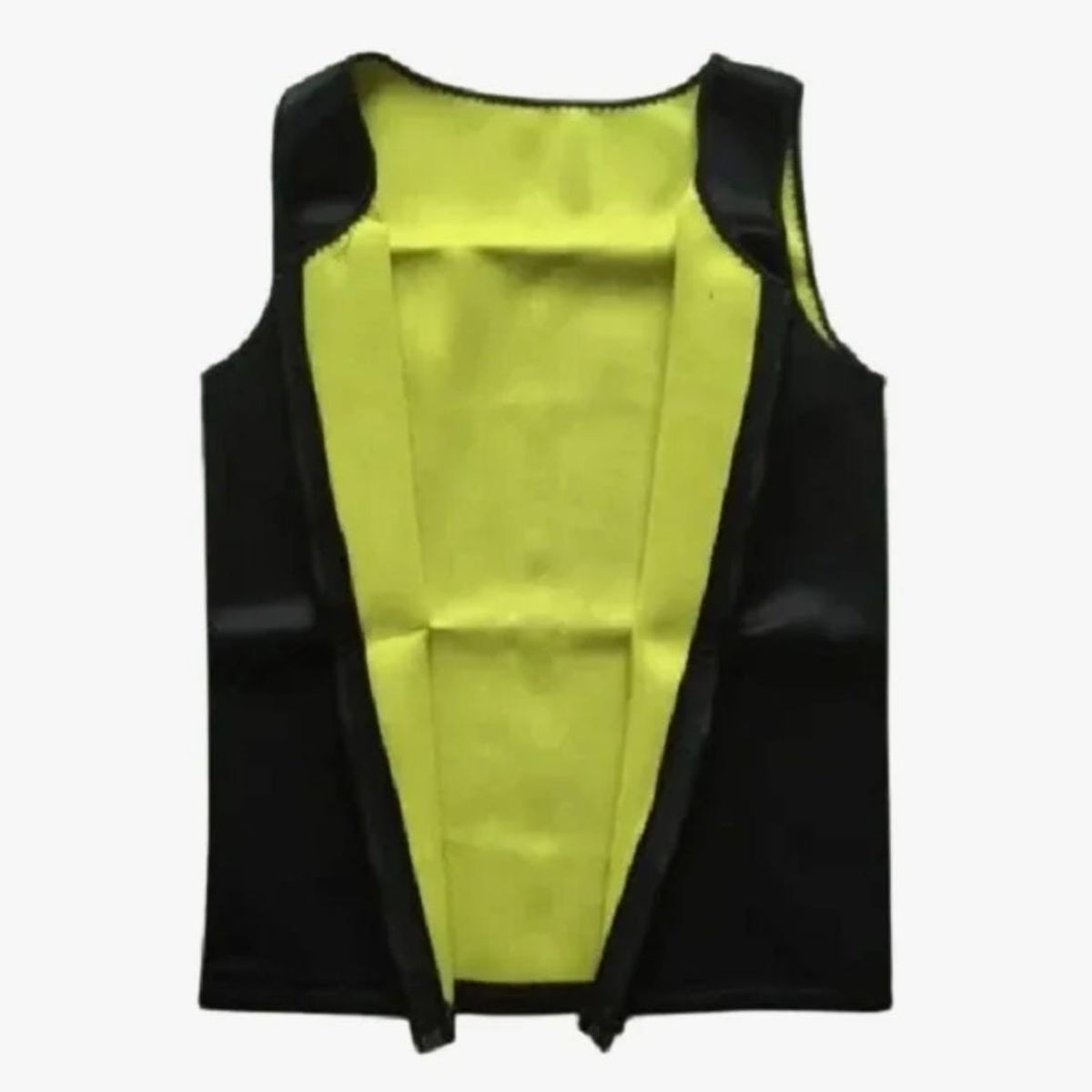 GENERICO - Camiseta Faja Reductora Hombre Quema Grasa Con Cierre