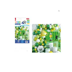 GENERICO - Globo Feliz Cumpleaños Futbol Verde