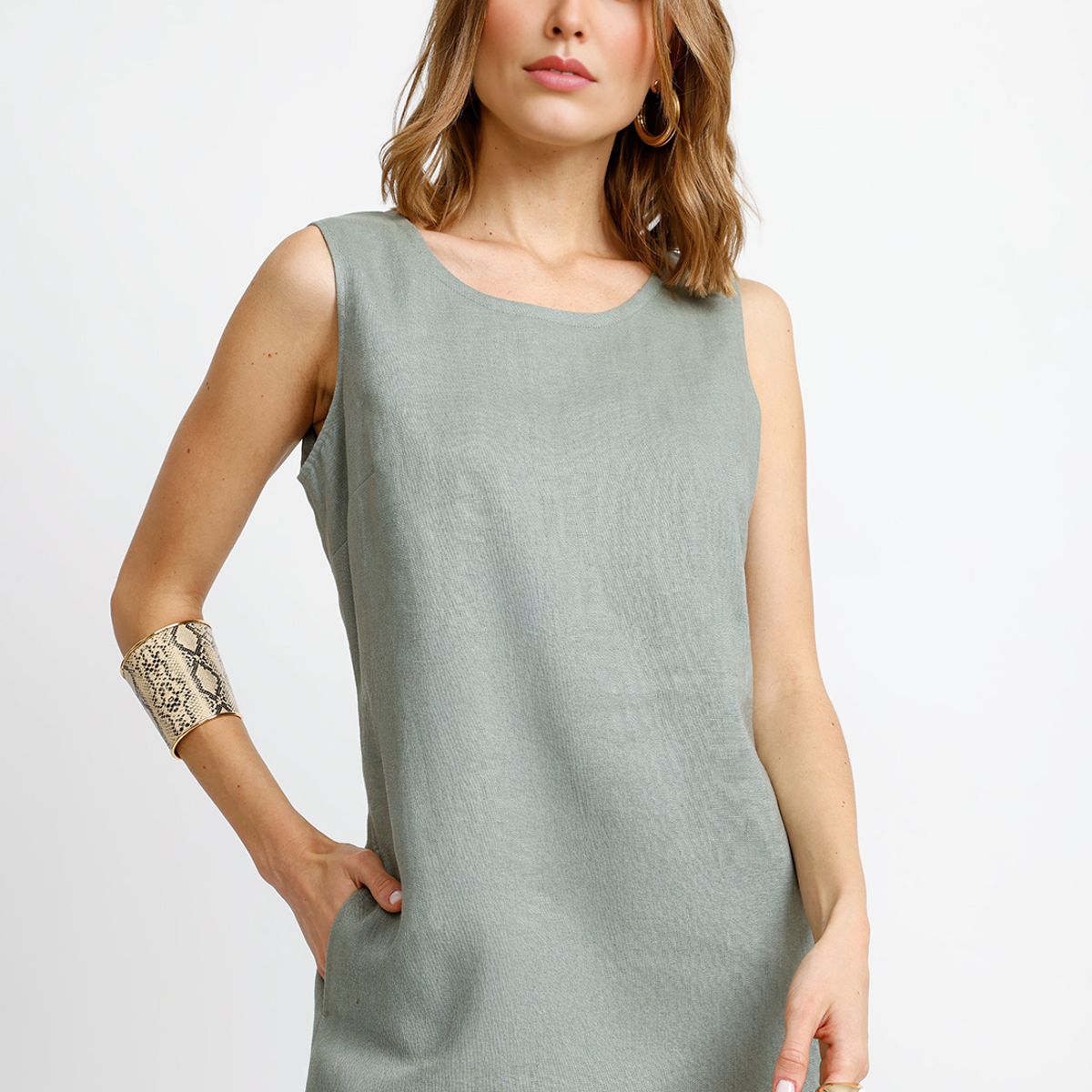 CANADIENNE - Vestido Oliva Rose Mujer