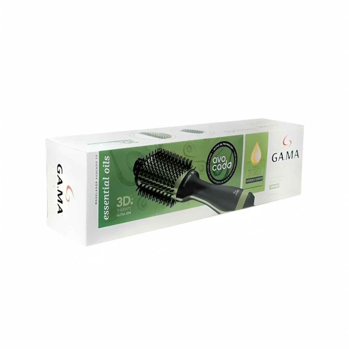 GAMA - Cepillo Secador Modelador Avocado GAMA