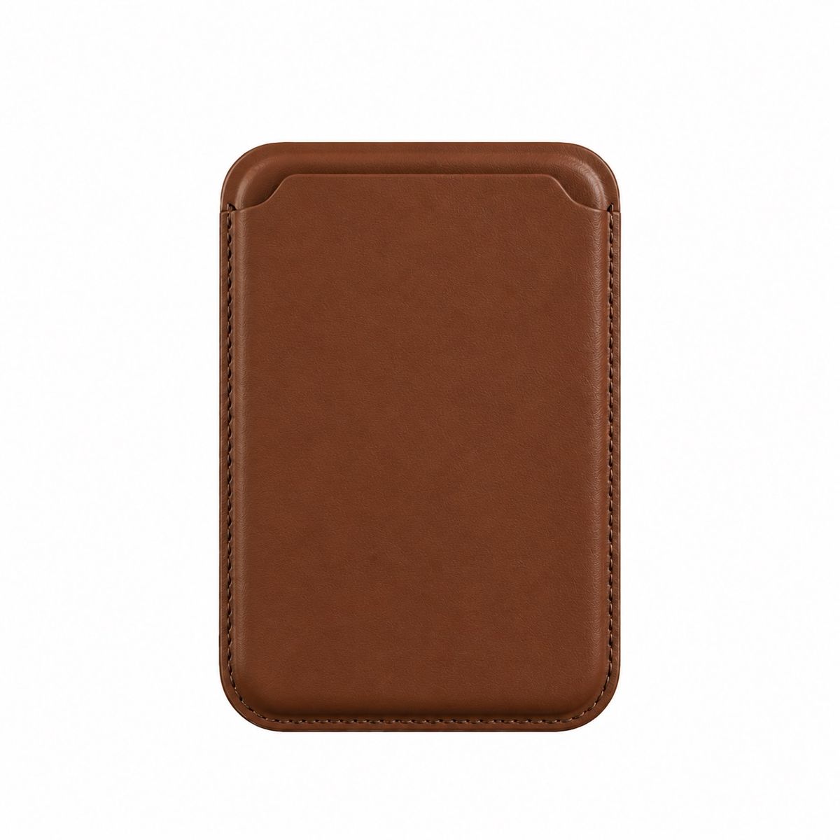 GENERICO - Billetera Tarjetero  Magnético Magsafe Marron para Iphone