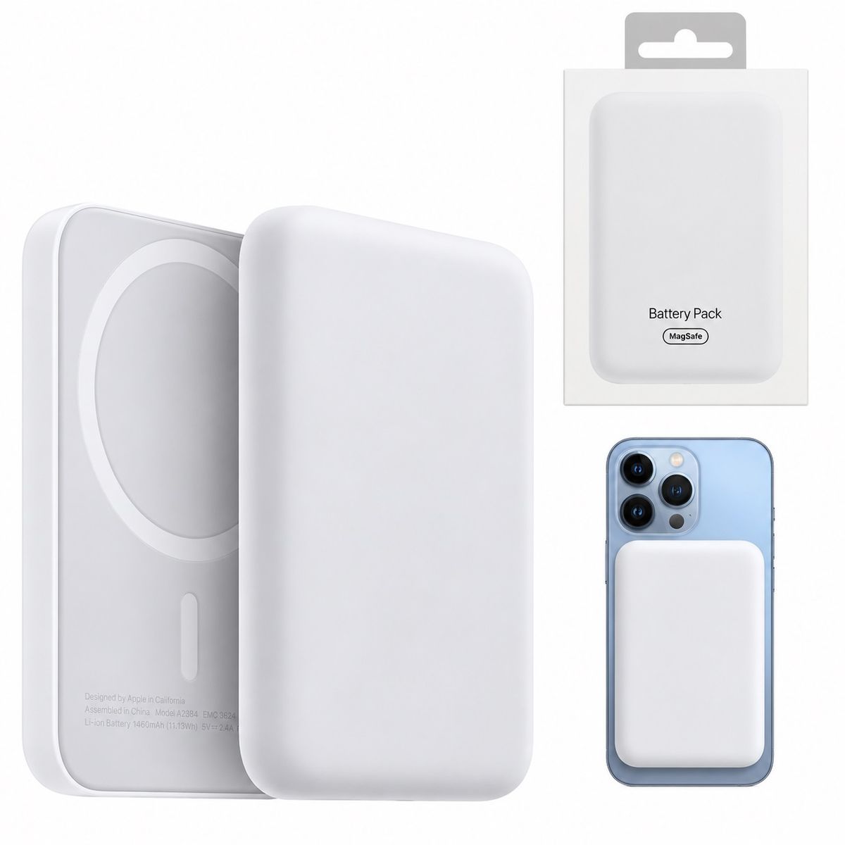 GENERICO - MagSafe Battery Pack Wireless Iphone Portátil Alternativo