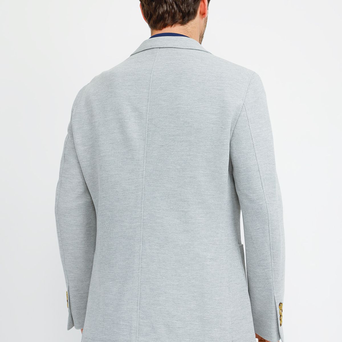 TRIAL - Chaqueta Hombre Basic Knit Gris