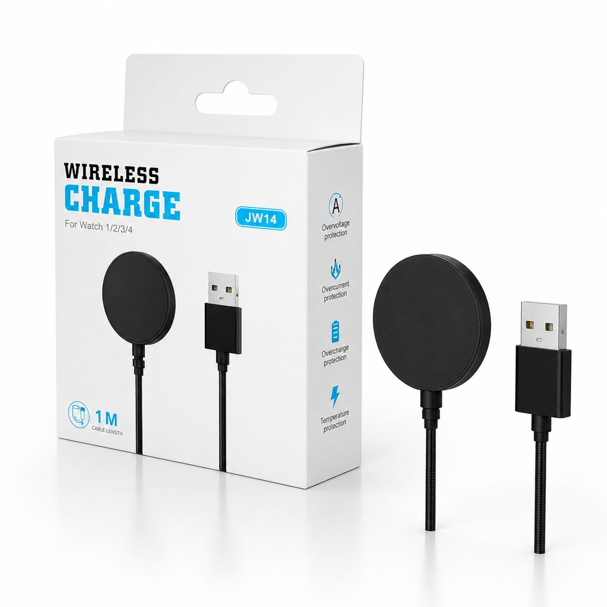 GENERICO - Cable smartwatch usb magnética inalámbrica para Samsung galaxy 12345