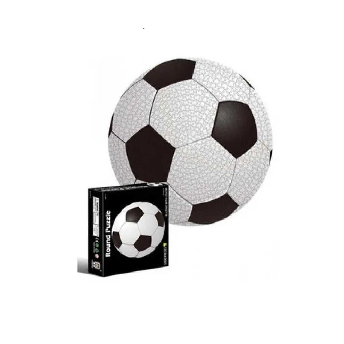GENERICO - Rompecabezas Circular 1000 Piezas Fútbol Puzzle Para Adultos y Niños 65cm
