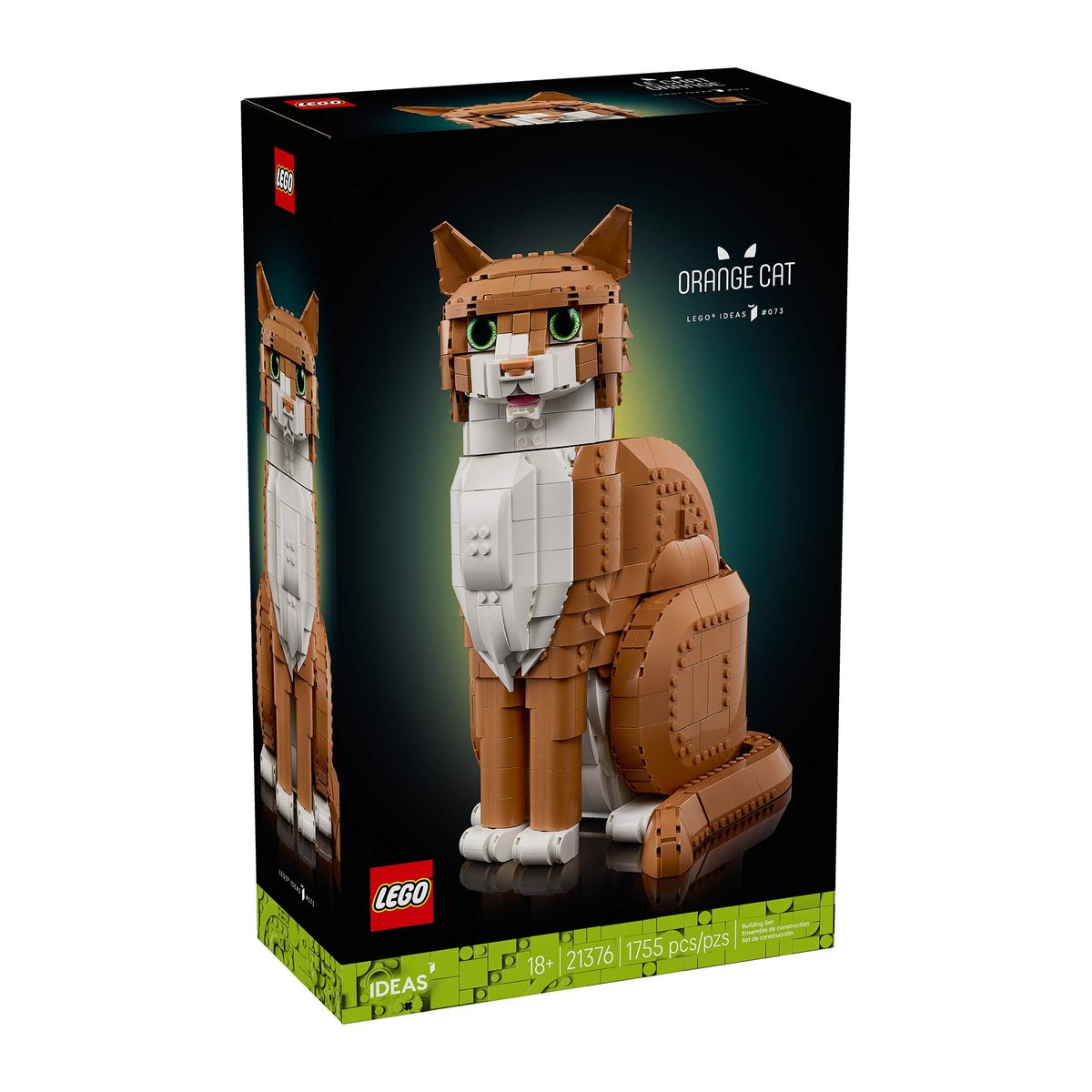 LEGO - LEGO 21376 GATO NARANJA