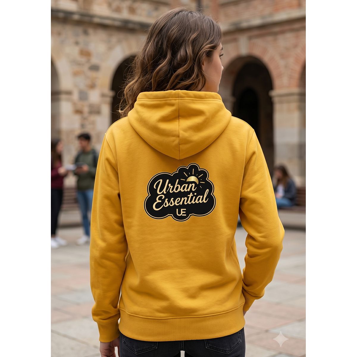 URBAN ESSENTIAL - POLERON CANGURO - URBAN ESSENTIAL SUNNY