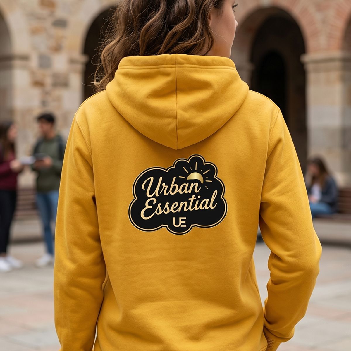 URBAN ESSENTIAL - POLERON CANGURO - URBAN ESSENTIAL SUNNY