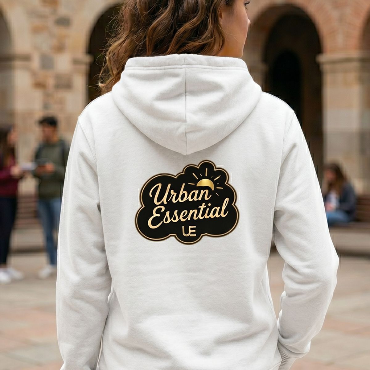 URBAN ESSENTIAL - POLERON CANGURO - URBAN ESSENTIAL SUNNY