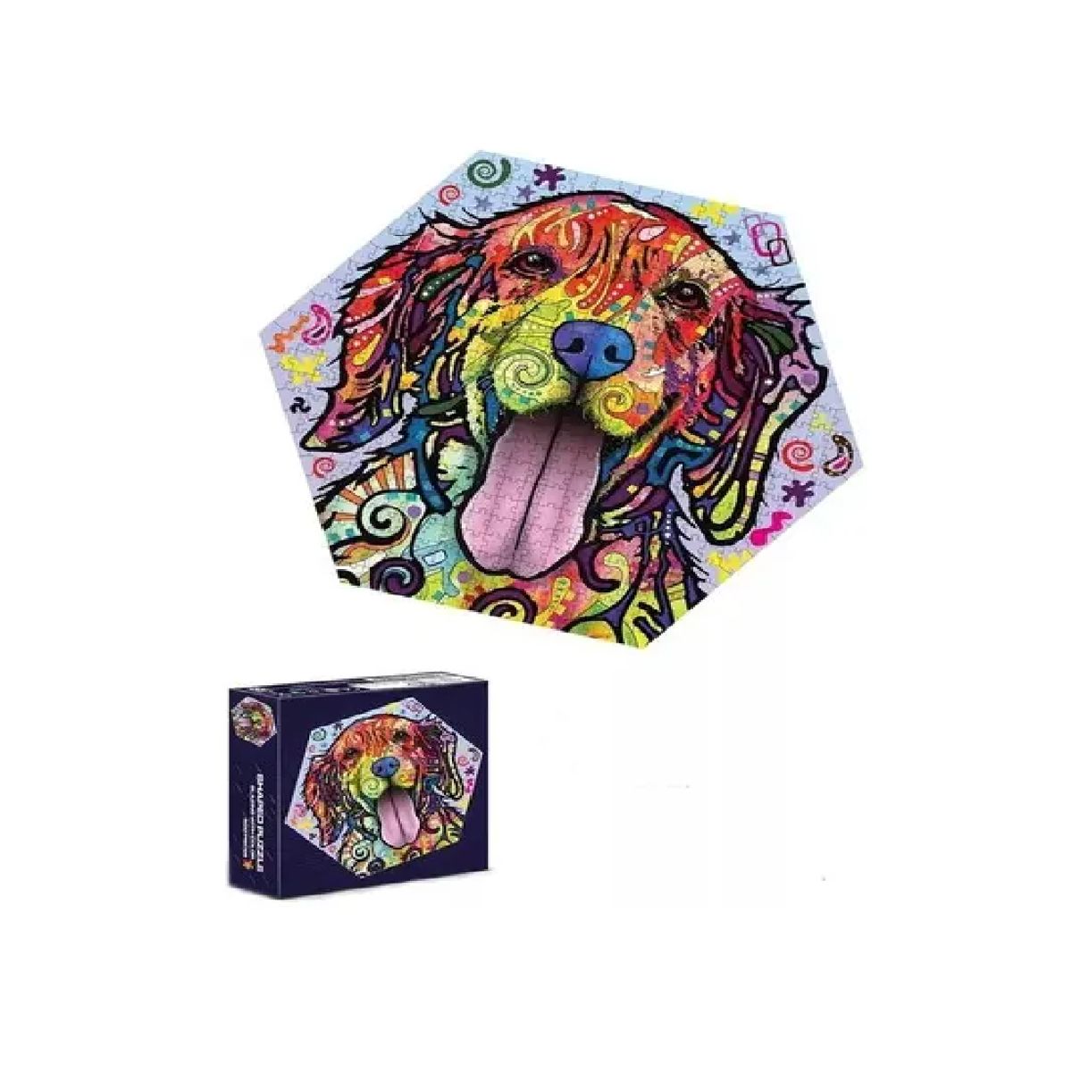 GENERICO - Rompecabezas Funny Land 500 Piezas Cachorro Zodiac