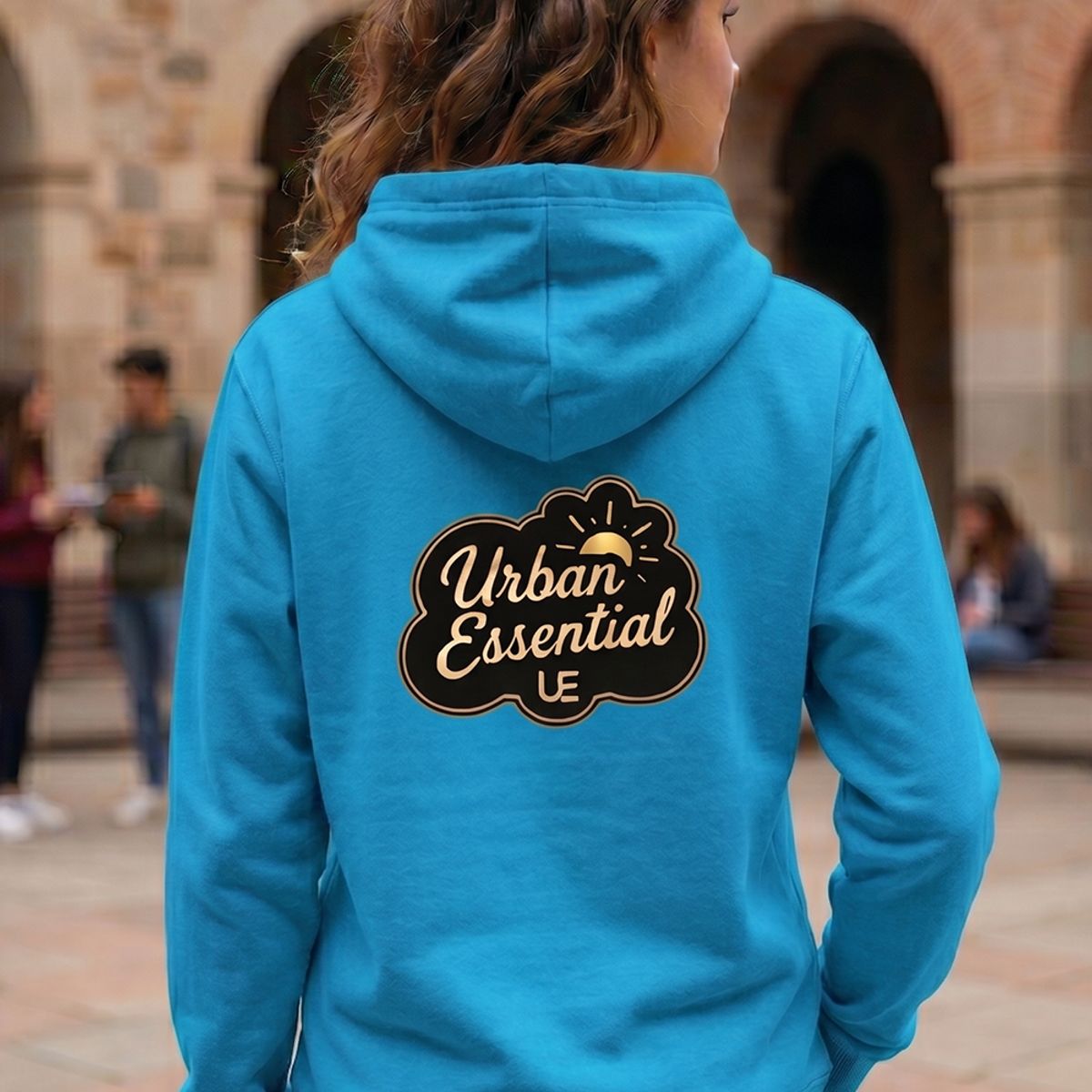 URBAN ESSENTIAL - POLERON CANGURO - URBAN ESSENTIAL SUNNY