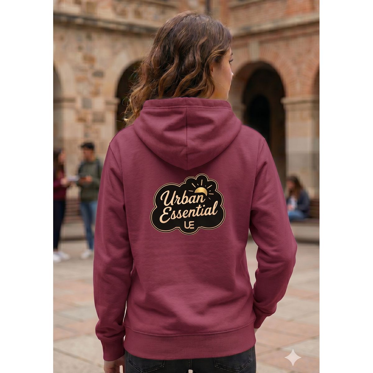 URBAN ESSENTIAL - POLERON CANGURO - URBAN ESSENTIAL SUNNY