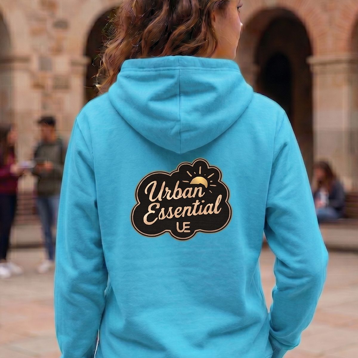 URBAN ESSENTIAL - POLERON CANGURO - URBAN ESSENTIAL SUNNY