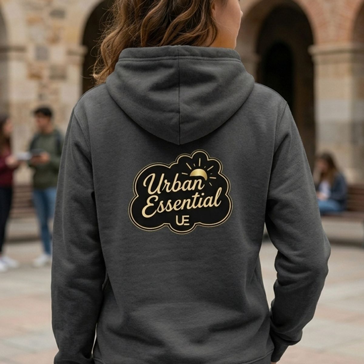 URBAN ESSENTIAL - POLERON CANGURO - URBAN ESSENTIAL SUNNY