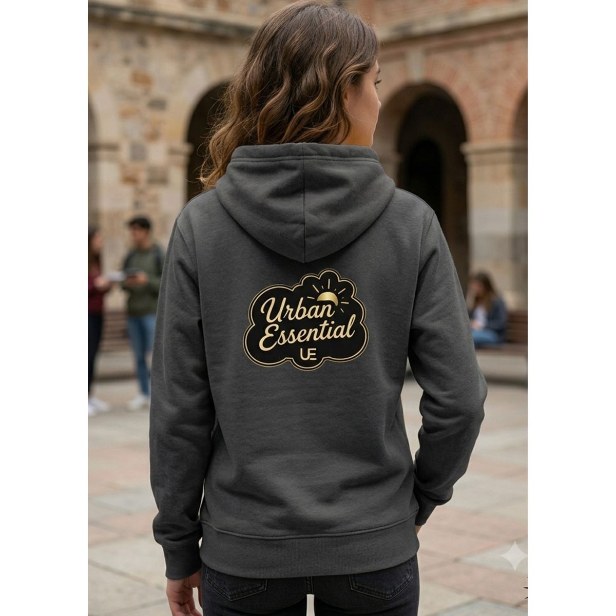 URBAN ESSENTIAL - POLERON CANGURO - URBAN ESSENTIAL SUNNY