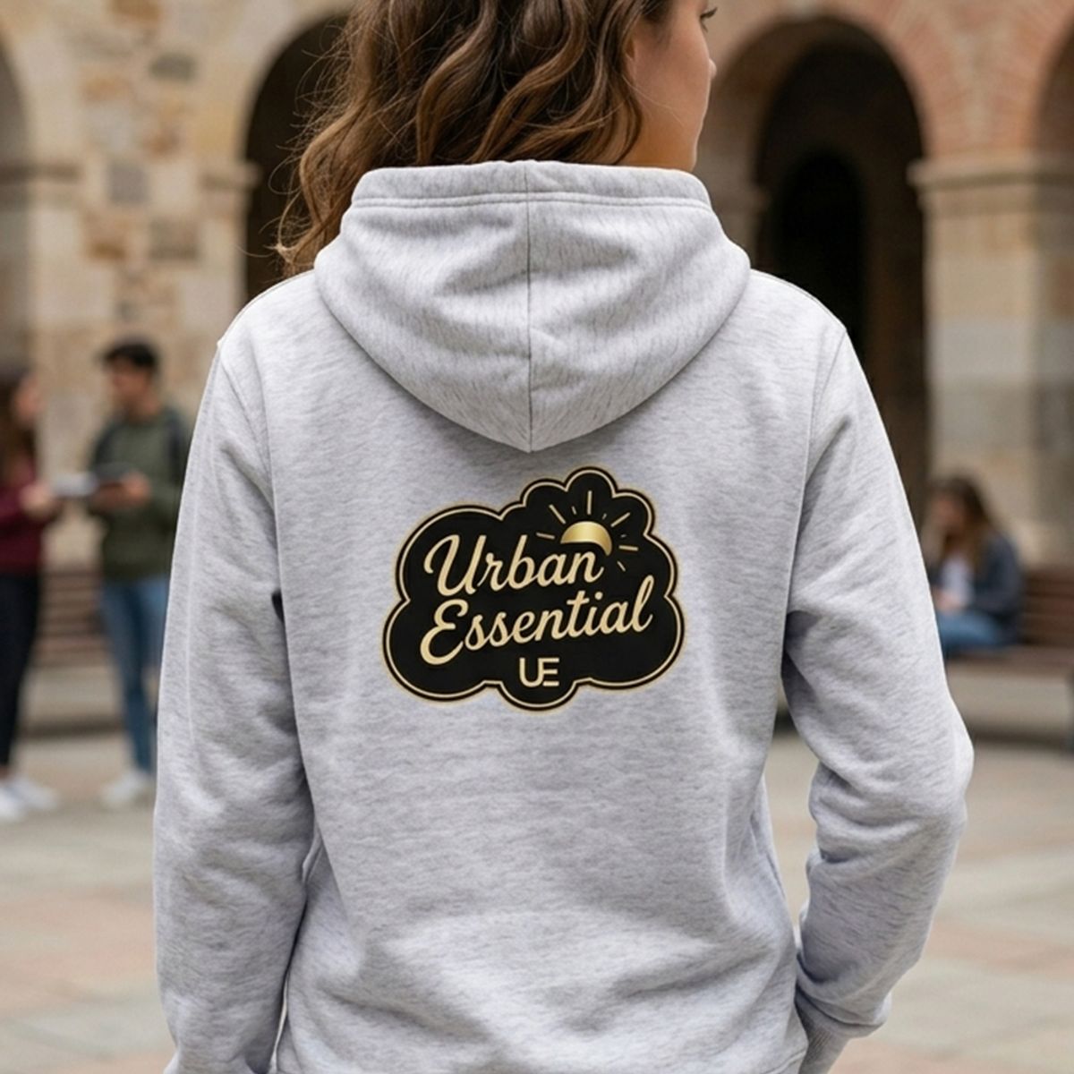 URBAN ESSENTIAL - POLERON CANGURO - URBAN ESSENTIAL SUNNY