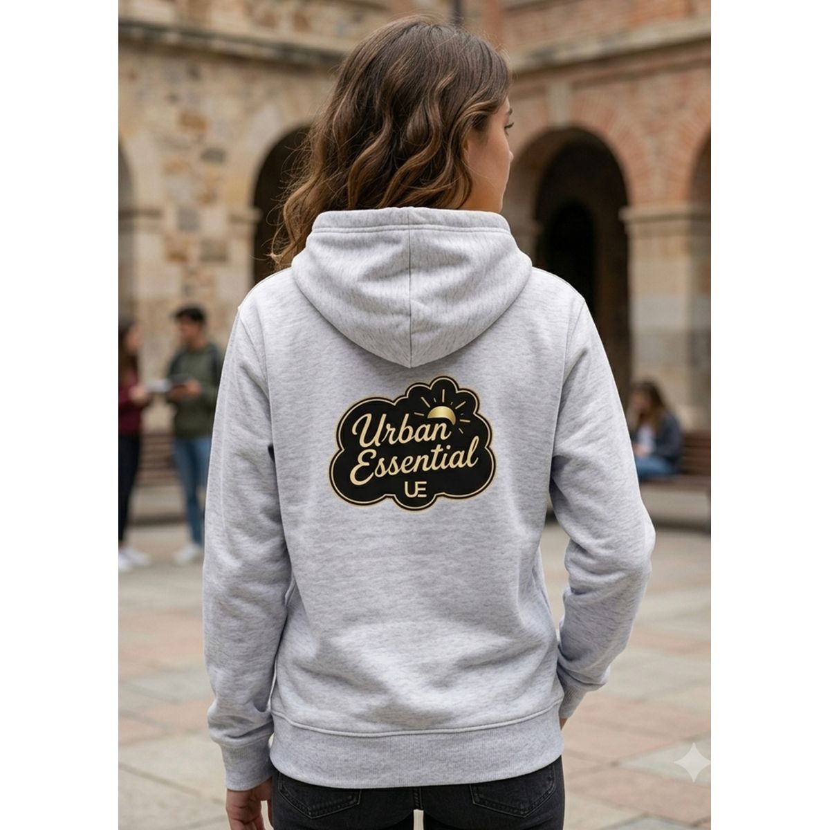 URBAN ESSENTIAL - POLERON CANGURO - URBAN ESSENTIAL SUNNY