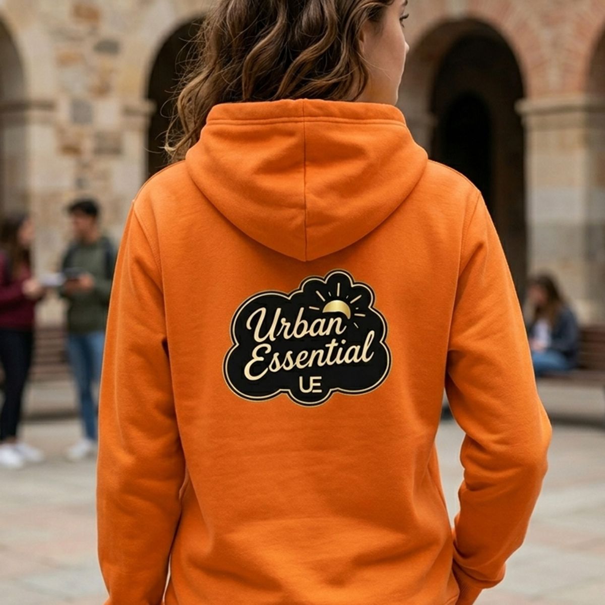 URBAN ESSENTIAL - POLERON CANGURO - URBAN ESSENTIAL SUNNY