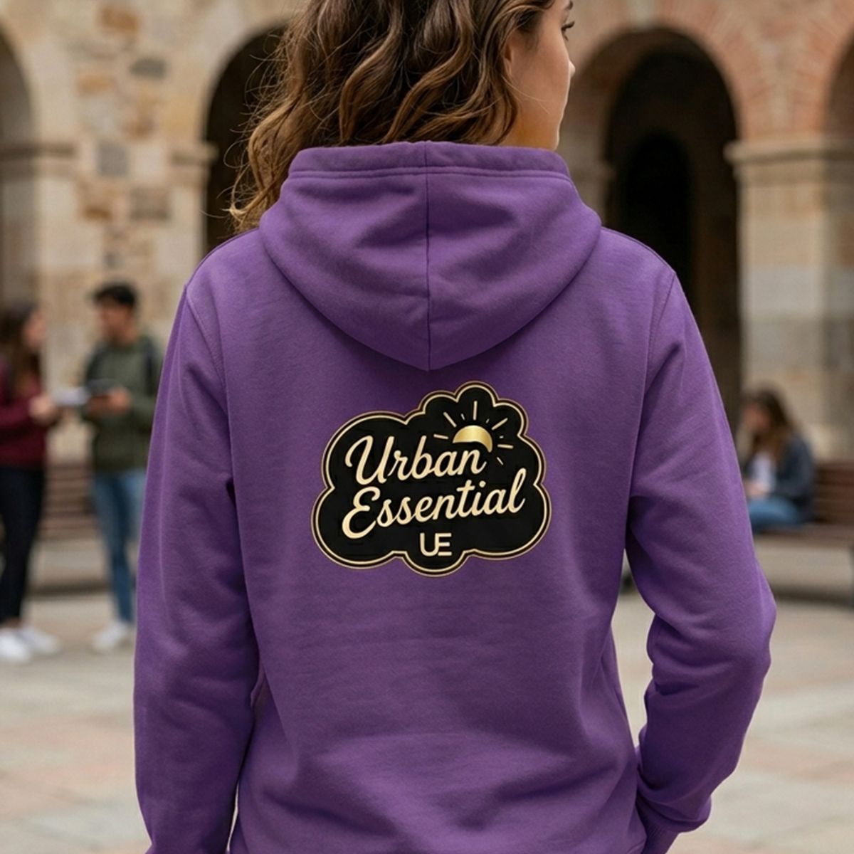 URBAN ESSENTIAL - POLERON CANGURO - URBAN ESSENTIAL SUNNY